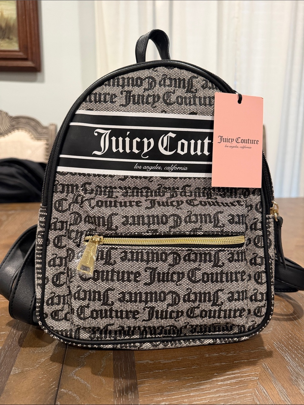 NWT Juicy Couture Billboard Mini Backpack with JUICY logo